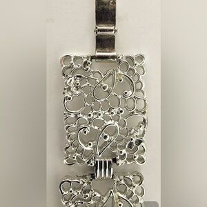 Vintage Emmons Filigree Bracelet 7.25"